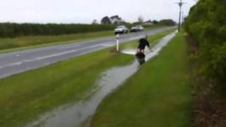 Make the most of bad weather... | Viral Videos