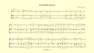 Lasciatemi morire accompaniment - Monteverdi - D minor