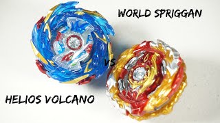 Beyblade Burst Helios Volcano Vs World Spriggan