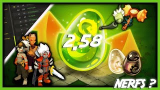 DOFUS 2.58 -Prt 1- EQUILIBRAGES !! (Nerf Ivoire, Bandits de cania &+)