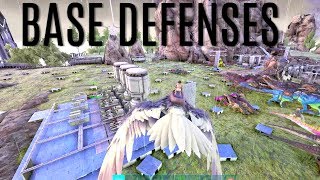 BUILDING UP DEFENSES and New Crafting Area - Classic PVP (E15) - ARK Survival