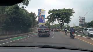 Adem banget kalo lewat jalan ini,depok-bogor..#dashcam