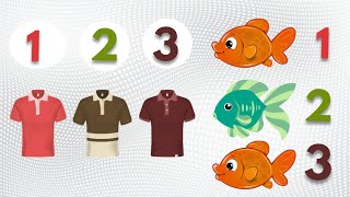 Contando os peixes e as camisas/ Aprendendo a contar