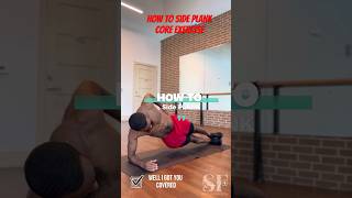 How to Side Plank #abworkout #workout #abexercise #sideplank