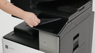 CX833/CX961/CX962/CX963—Setting up the printer