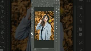 #technolearn Autumn Portrait Effect #photoshop #shortvideo #shorts #short #shortsvideo #youtube #art