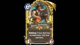 We're gonna be rich! - Reno Jackson - Hearthstone