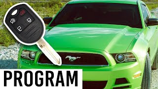 EASY: How to Program Ford Mustang Key (2005-2014)