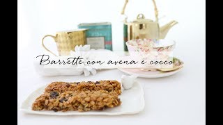 BARRETTE con Avena, Cocco, Semi e mandorle INSIEME A CATERINA