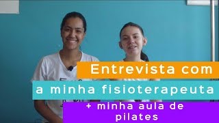 Minha aula de pilates - a menina borboleta