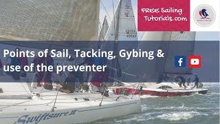 Points of Sail, Tacking & Gybing