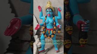 Maa Kali Marble Murti 4'Feet Manufacturing in Baranagar #youtubeshorts #ytshorts #trending #shorts