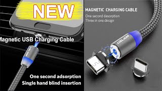 Magnetic USB Charging Cable Fast Charging USB