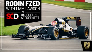 INTERVIEW | Liam Lawson and the Rodin FZED at Donington Park Circuit | Rodin Cars