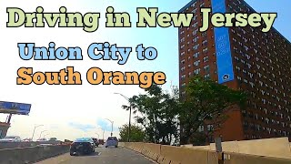 Driving in New Jersey, USA | Union City to South Orange