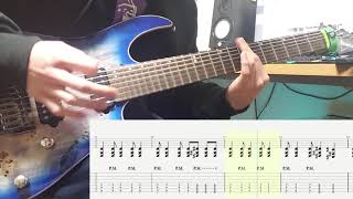 【TAB】Crystal Lake - Six Feet Under Guitar Cover