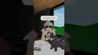 ALERGIA A GATO 🤧 #roblox #shorts #brookhaven