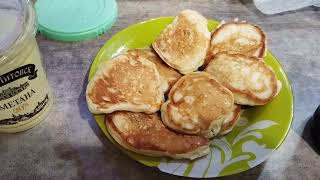 ТВОРОЖНЫЕ ОЛАДЬИ🥞// НА ЗАВТРАК ОМЛЕТ🥘//  ДОСТАЛИ ИЗ ПОГРЕБА ЗАКАТКИ🍅🌶