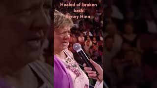 Healed of broken back #bennyhinn #miracles #gospel