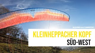 Kleinheppacher Kopf Süd West Startplatz | Fliegen, Toplanden, Spaß haben