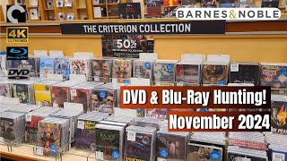 Blu-Ray & DVD Hunting at Barnes & Noble! (November 2024)