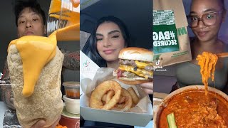 Chessey🍕ASMR Mukbang | TIKTOK Compilation | PART-23