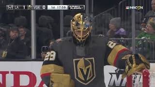 Anze Kopitar goal. Los Angeles Kings vs Vegas Golden Knights 3/1/2020