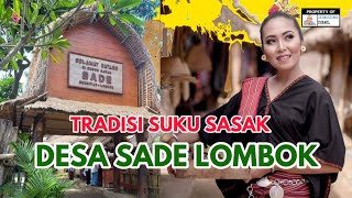 🔴MELIHAT KEUNIKAN RUMAH ADAT SUKU SASAK || DESA SADE LOMBOK TENGAH NTB