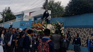 🟦🟨🟥 Procesión de San Juan Bautista de la Salle Huehuetenango, Guatemala