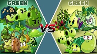 PvZ 2 Team Green Vs Green-That Team Plant Will Win?