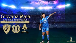 Giovana Maia - Game Highlights vs Inter Milan (06.02.2022)|Soccer Generation Sports Agency