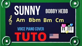 SUNNY : Tutorial Voice Piano Cover