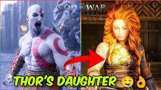 Kratos Admires Thor's Daughter Thrud 😍 | God of War Ragnarok Valhalla (PS5)