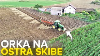 Jedyny taki zestaw we wsi🔥Orka na Ostrą Skibę🔥John Deere 7290r🔥Kverneland 6 skib🔥Johny ryje w polu🔥