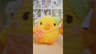 ❤️병아리❤️마에스트로 챌린지🐥#챌린지 #뜨개 #뜨개키링 #crochet #crochetpattern #seventeen #kpop