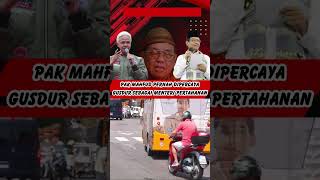 pak mahfud pernah dipercaya gusdur sebagai menteri pertahanan #shorts