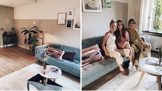 WOONKAMER MAKE-OVER BIJ IK VROUW VAN JOU | FLEXA KLEURT JE INTERIEUR | DE HUISMUTS