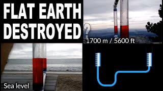 The "Water Level" destroys FLAT EARTH