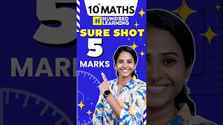 10th Maths 5 Marks Sure Shot 💯 Kandipa varum  #10thmaths #shorts