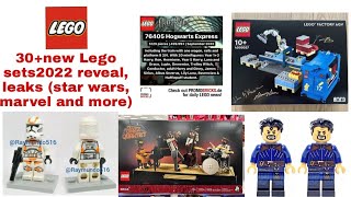 30+new Lego sets 2022 reveal, leaks (star wars, marvel and more)