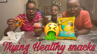 Trying Healthy snacks…