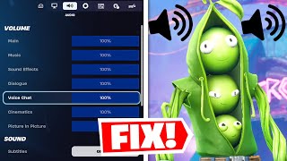 HOW TO FIX GAME CHAT AUDIO IN FORTNITE SEASON 3! (Voice Chat Not Working)