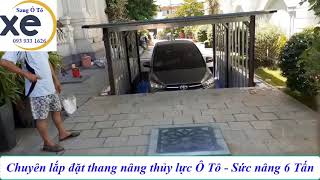 Lắp thang nâng Ô Tô - Sức nâng 6 Tấn - 093 933 1626 Mr:  Sang Ô Tô