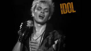 RESTORATION BILLY IDOL LIVE AT THE CAPITOL THEATER PAISSAC - NEW JERSEY- 1984