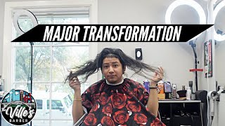 Major Haircut Transformation! Long Hair CHOP!