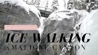 Ice Walking in Maligne Canyon in Jasper, Alberta | The Travelista