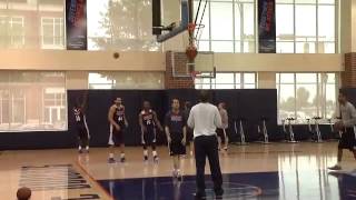 Kemba Walker & Jeffrey Taylor shooting Jumpers