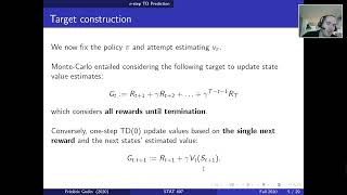 RL Chapter 7 Part1 (n-step TD methods)