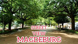 Magdeburg Street View on Bicycle | Magdeburg Germany Street View | Travel Delight With Saad