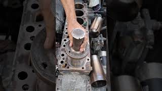 CUMMINS ENGINE REBOREING #cummins #machanic #ajaibsinghmalwa #technical #repair ##topshorts #jcb